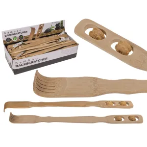Out Of The Blue Back Scratcher With Massage Rolls 46 Cm Bamboo #61/1958.