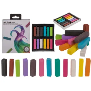 Out Of The Blue Hair Chalk 4 Cm set of 12 Colors #36/2088 assorted 