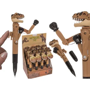 Out Of The Blue Pen Boxing Dinosaur Shape 17 Cm ink color: blue  #29/2757.