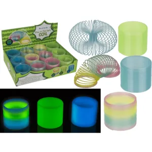 Out Of The Blue Plastic Coil Glows In The Dark 7.5X5.5Cm Multicolor #59/1942.