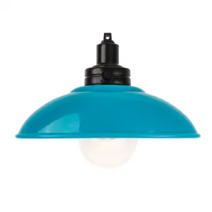 Out Of The Blue Retro hanging lamp with LED 20 X 15 Cm #57/9828 Blue