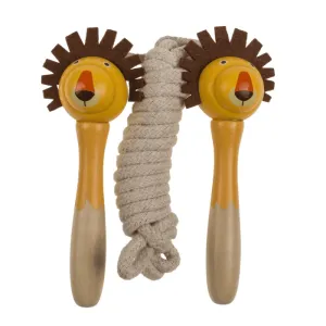 Out Of The Blue Wooden Skipping Rope Animals #76/6187-Lion