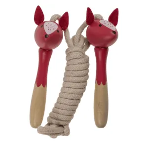 Out Of The Blue Wooden Skipping Rope Animals #76/6187-Fox