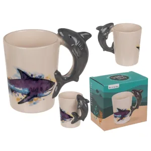 Out Of The Blue Stoneware Mug shark 11 X 8.5 Cm 300 Ml #78/8406 In Gift Box