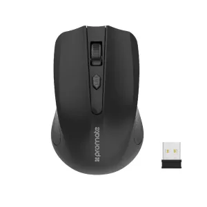 Promate Wireless Mouse Clix-8 Black#Clix-8.Black