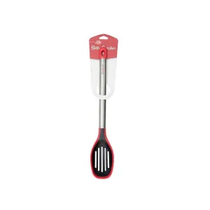 Betty Crocker Ny/Silic slotted spoon/SS handle