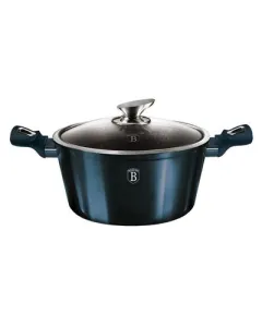 Berlinger Haus Casserole with lid, 20 cm, , Metallic Line Aquamarine Edition