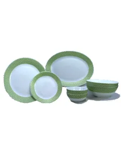 Luciano Opal Corsica 20 Pc Dinner Set