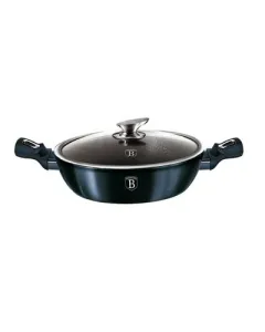 Berlinger Haus Shallow pot, 28 cm, Metallic Line Aquamarine Edition