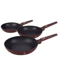 3 pcs frypan set, Leonardo Collection