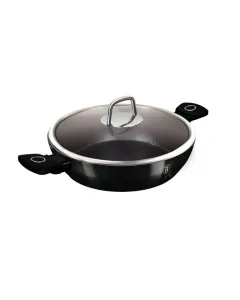 Berlinger Haus Black Vantage 30CM SHALLOW POT WITH LID b/6