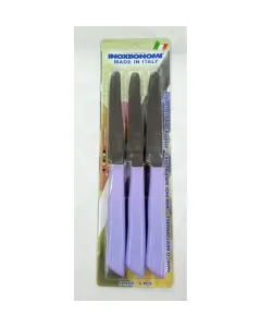BLS 6 PCS TABLE KNIFE CM. 11 LILAC