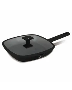 Berlinger Haus Matte Black 28CM GRILL PAN WITH LID b/6