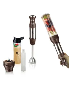 Berlinger Haus Hand blender with smoothie maker and take-away cup, Forest Line