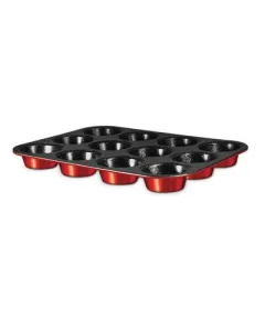 Berlinger Haus 12 pcs muffin pan, Burgundy Metallic Line