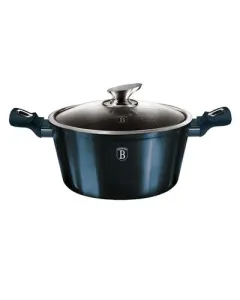 Berlinger Haus Casserole, 24 cm, , Metallic Line Aquamarine Edition
