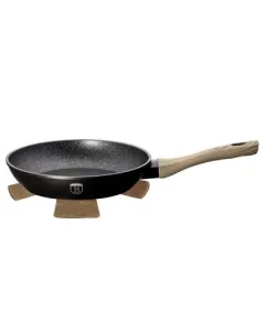 Berlinger Haus Frypan, 24 cm,+ 1PC FREE PROTECTOR, Ebony Maple Collection