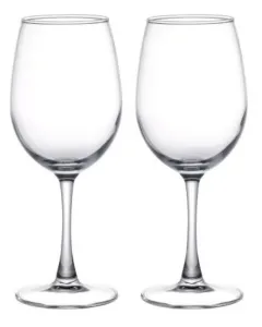 Luciano 350Ml Cristal Cups 2Pcs Set