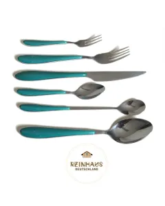 Reinhaus Flatware / Cutlery / Stainless Steel Diamond Green Set 36 pieces