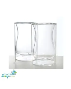 Luciano 120ml High Borosilicate / Isotherm / Double Wall Tea Glass 2PC Cup Set in Gift Box