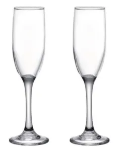Luciano 190Ml Cristal Cups 2Pcs Set