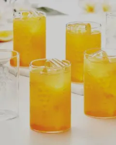 Luciano Berry 350ml Borosilicate Glass Cups 6pcs