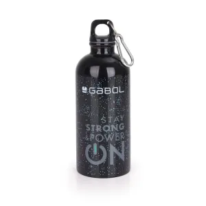 Gabol Stainless Water Bottle Galaxy Kids 600Ml 7X21X7Cm #236848-001/2025 Black