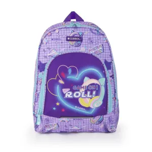 Gabol Small Backpack 1 Part Funny Kids 27X34X12Cm#236028-025/2025 Lilac