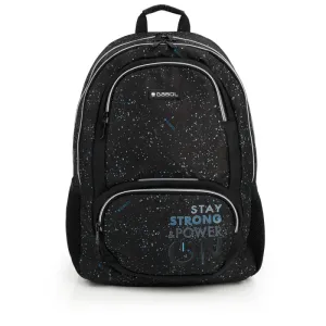Gabol Backpack 3 Part Galaxy Kids 34X46X20Cm #236892-001/2025 Black