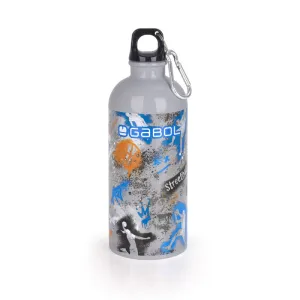 Gabol Stainless Water Bottle Freedom Kids 600Ml 7X21X7Cm #236748-016/2025 Grey