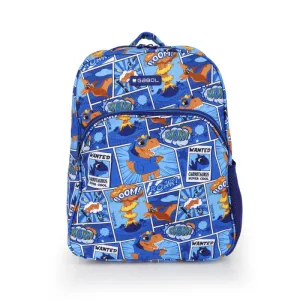 Gabol Backpack 1 Part Dino Kids 30X40X12Cm #236302-003/2025 Blue