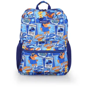 Gabol Backpack 2 Part Dino Kids 32X44X15Cm #236353-003/2025 Blue