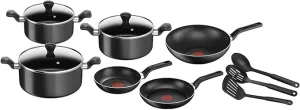 Super Cook 12 pc set Black 