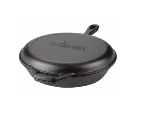 LODGE Seasoned 3.2 Quart Cast Iron Combo Cooker