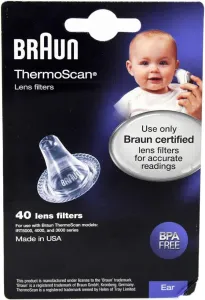 Braun Lens Filter Thermometer Hygiene Caps LF40
