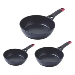 PYREX OPTIMA Set Of 3 Frypan 20 + 24 + 28 cm