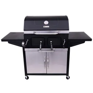CharBroil American Gourmet Cabinet Charcoal Grill 