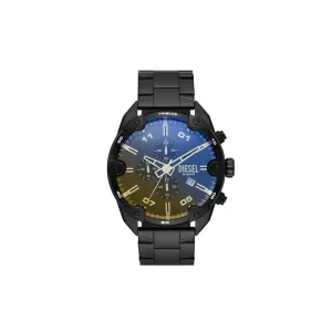 Diesel Spiked Chronograph Black Stainless Steel Watch