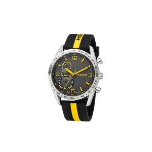 Head Watches London Black/Yellow Watch