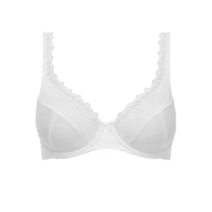 Dim Ecodim Non-Wired White Bra