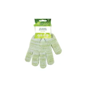 Ecotools Exfoliating Bath & Shower Gloves, Green