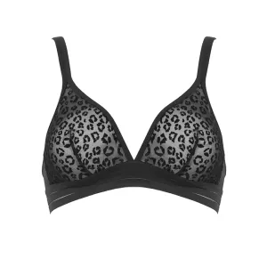 Maison Lejaby Soft-Cup Black Bra