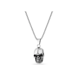 Polo Exchange Skull Stainless Necklace