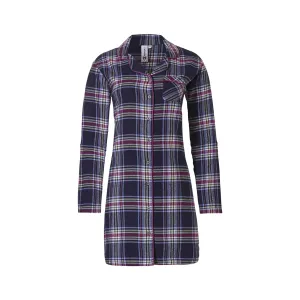 Rebelle Long Sleeve Dark Red Nightwear Dress