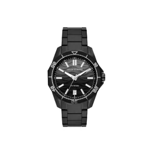 Armani Exchange Black Stainless Steel Watch, Ax1952