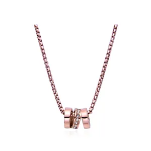 Polo Exchange Acc.St52-Pxrg,Necklace Plated Rose Gold