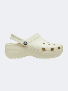 Crocs Classic Platform Women Lifestyle Clog Bone