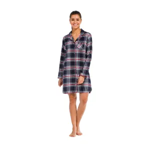 Rebelle Sleeping Bottons Dress Scotish Pattern