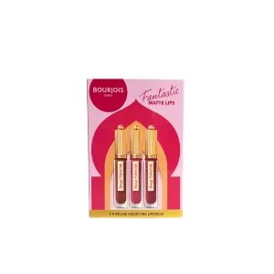 Bourjois Fantastic Matte Lips, 3 Rouge Velvet Ink Lipsticks