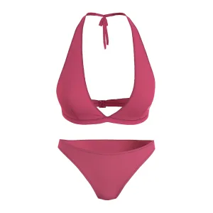 Calvin Klein Pinkish Halterneck Triangle Swim